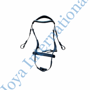 Horse High Jump Bridle Anatomical Leather Bridle