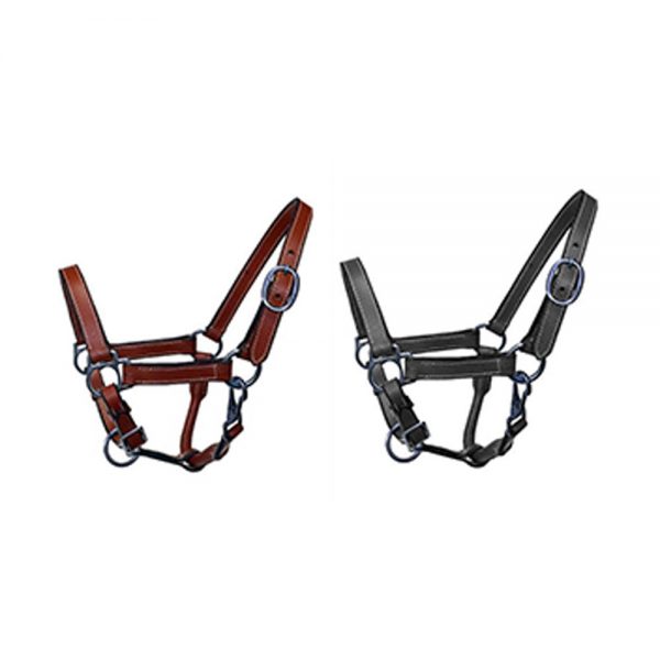 Mini-or-Pony--Brown-Or-Black-Everyday-leather-halter Mini-or-Pony--Brown-Or-Black-Everyday-leather-halter