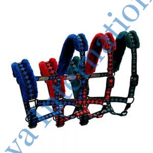 New Tape Nylon Full Halter Red
