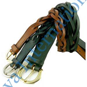 Plaited Leather Belts Wholesaler in India