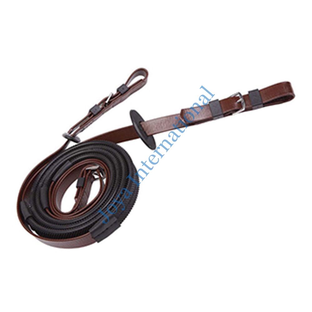 Rein-Buckle-End-Race-Reins-Black-Grip Rein-Buckle-End-Race-Reins-Black-Grip