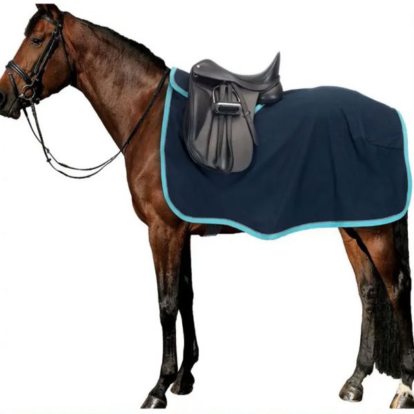 Best-Quality-Horse-Exercise-Breathable-Fleece-Rug-Sheet-Half-Blanket-3