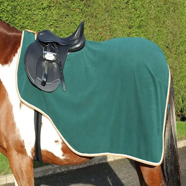 Best-Quality-Horse-Exercise-Breathable-Fleece-Rug-Sheet-Half-Blanket-4