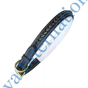 Black Bling Dog Collar