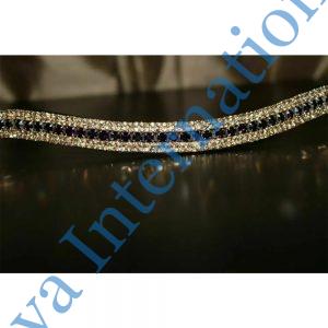 Bling Browband 5Row Crystal