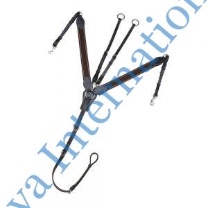 Brown Color Horse Breastplate With Running Attachment Manufacturers