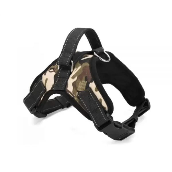 Dog-Harness-Adjustable-Vest-Chest-Belts-for-Labrador-and-Pug-(Large,-Army-Green)-Dog-Safety-Harness-1