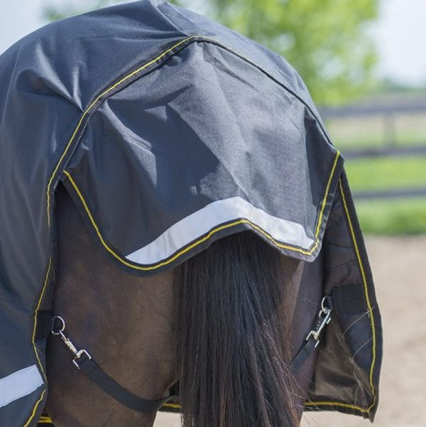 Horse-Rugs-with-Reflective-chest-Color-Navy-With-Yellow-Binding2