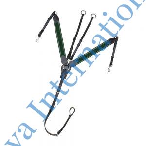 Leaf Shape Horse Breastplate With Running Attachment