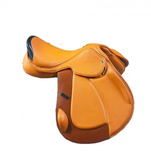 Wooden Leather Covered Soft Saddler