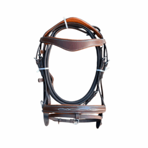 Jumping Snaffle Bridle Horses with Rubber Reins