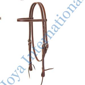 Horse Latigo Leather Browband Western Headstall