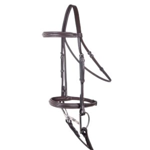 Horse Hunter Padded Fancy Stitched Bridle