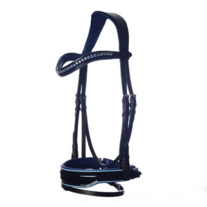 Joya Full Size Leather Bridle Made Uttar Pradesh